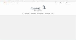 Desktop Screenshot of moeve-shop.de